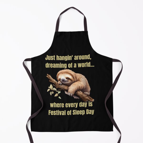 Item preview, Cute Sloth Wisdom Celebrating Festival of Sleep Day January 3rd 2024 designed and sold by MimsTees.