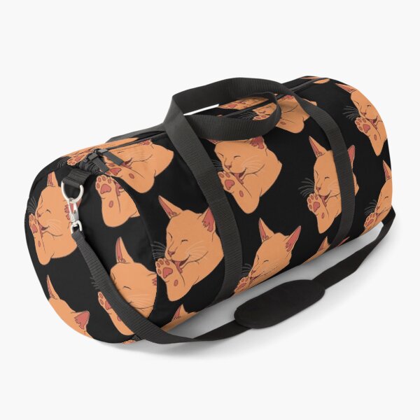 Item preview, Orange Ginger Cat Licking their Toe Beans designed and sold by Deborah Camp.