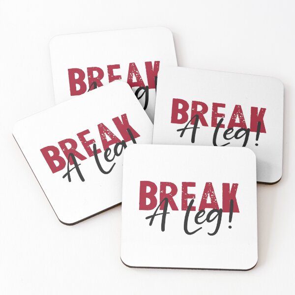 Item preview, Break a leg for good luck desires designed and sold by The  Knick Knack Nook.