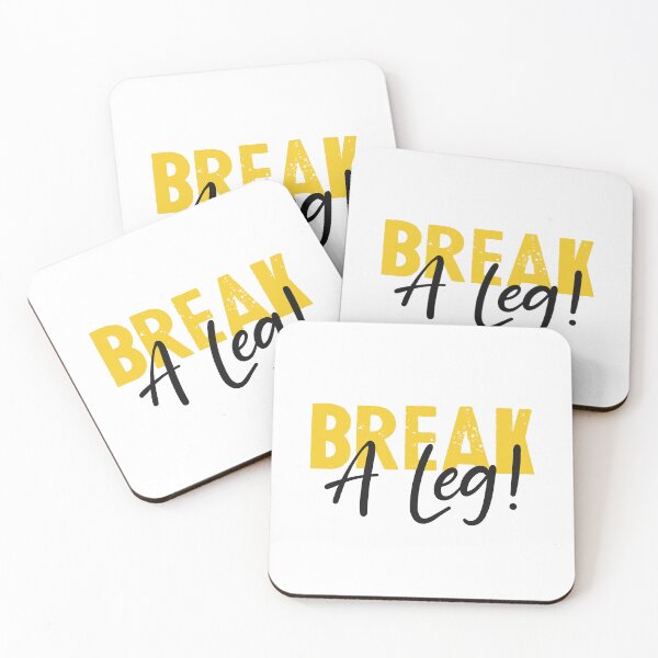 Item preview, Break a leg for good luck desires designed and sold by The  Knick Knack Nook.