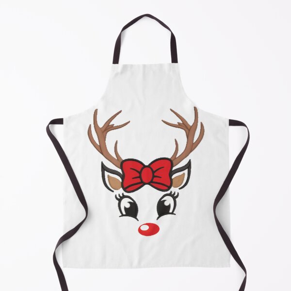 Item preview, Cute Christmas Reindeer Face designed and sold by BuxomBabe21.