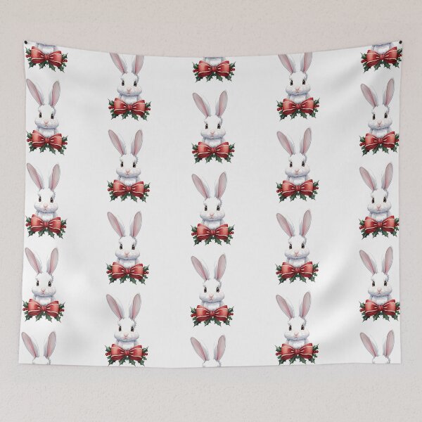 Item preview, Cute Christmas rabbit designed and sold by Harmonysens.