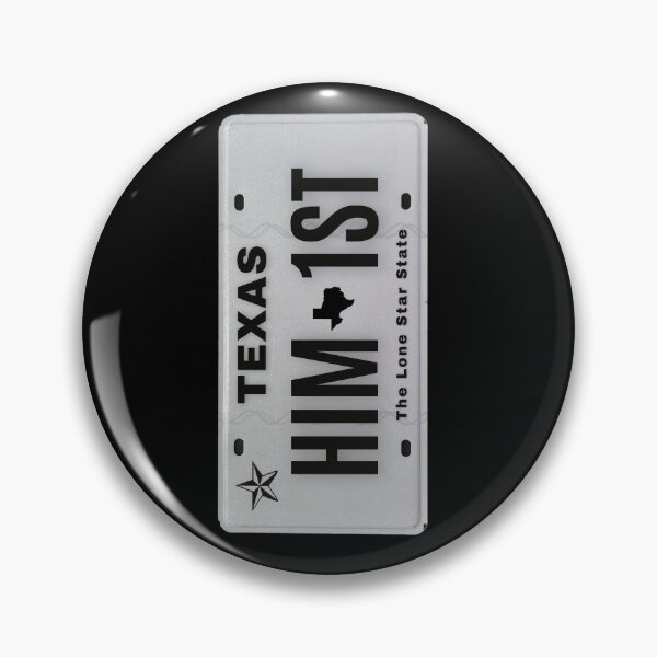 Item preview, HIM First Texas vanity plate SW designed and sold by GFamilyC.