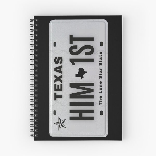 Item preview, HIM First Texas vanity plate SW designed and sold by GFamilyC.
