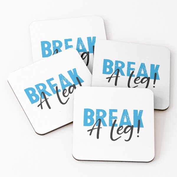 Item preview, Break a leg for good luck desires designed and sold by The  Knick Knack Nook.