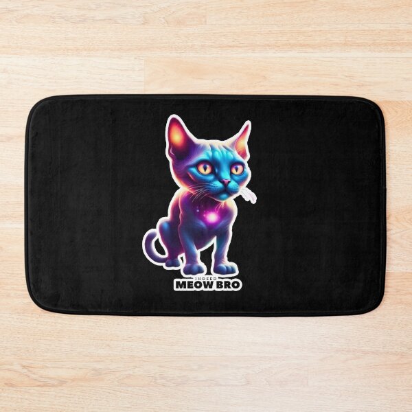 Item preview, Cool Space Cat with Good Vibes, Neow designed and sold by xDavidELG.