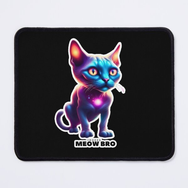 Item preview, Cool Space Cat with Good Vibes, Neow designed and sold by xDavidELG.
