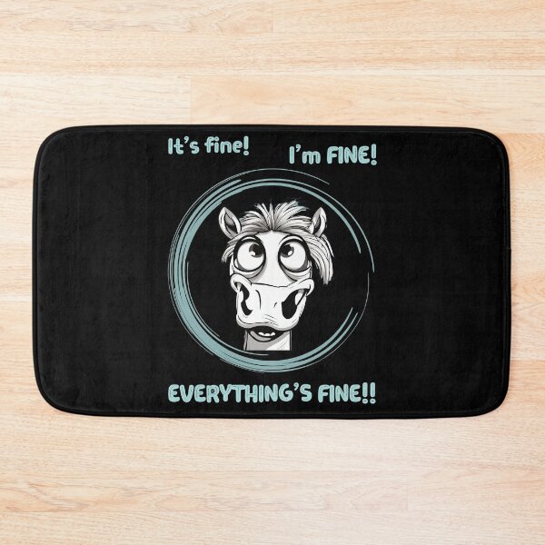 Item preview, It's Fine! I'm fine! Everything's Fine-Corky designed and sold by auntierockon.
