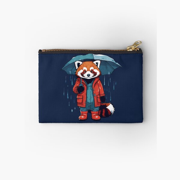 Item preview, Rainy Day Red Panda designed and sold by cozyvintage.