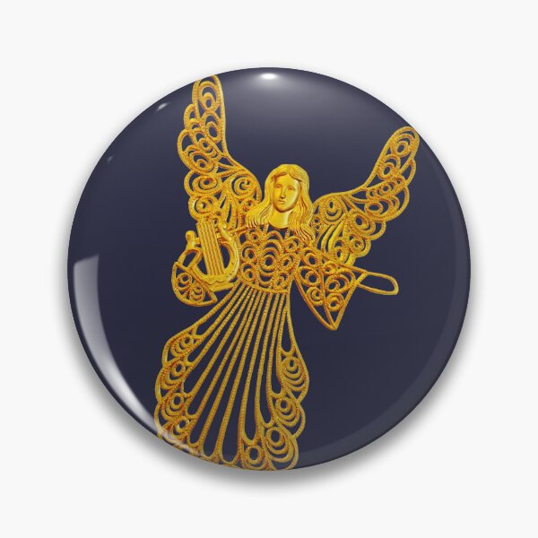 Item preview, Golden Filigree Angel designed and sold by Kim Arnott.