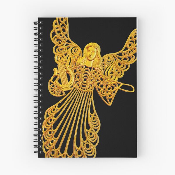 Item preview, Golden Filigree Angel designed and sold by Kim Arnott.