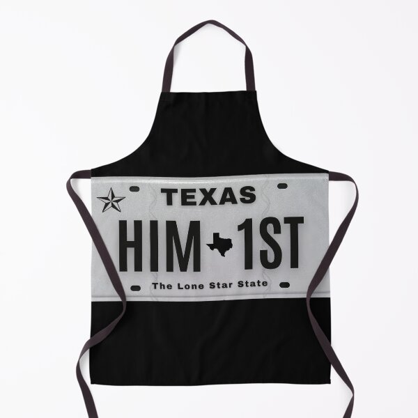 Item preview, HIM First Texas vanity plate designed and sold by GFamilyC.