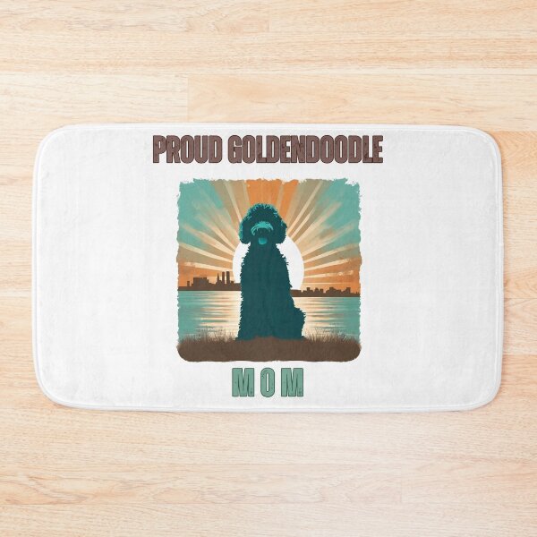 Item preview, Proud Goldendoodle Mom Vintage Sunset designed and sold by Fredster1966.