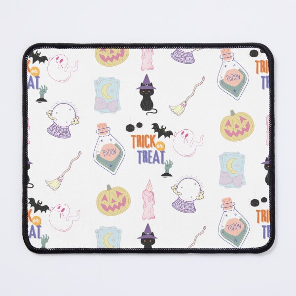 Item preview, Spooky Delights: A Ghostly Birthday Bash with Cute Cats and Creepy Treats designed and sold by ArtVibes Hub ⭐⭐⭐⭐⭐.