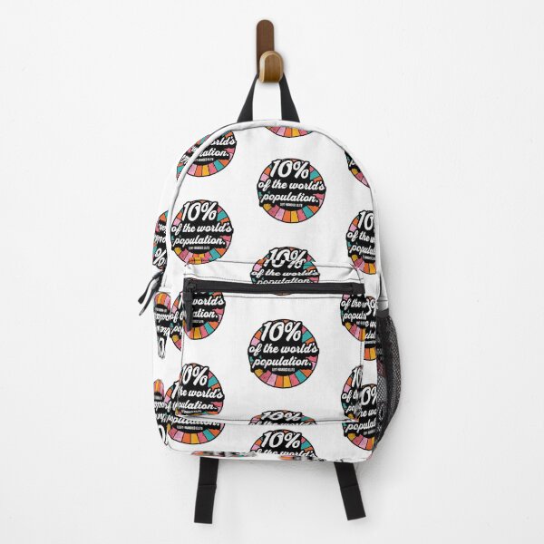 Item preview, 10% of the World's Population Retro Design designed and sold by lefthandedelite.