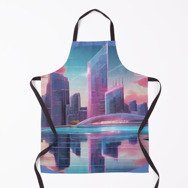 Item preview, Landscape, Futuristic Urban City Skyscraper designed and sold by Mahilis.