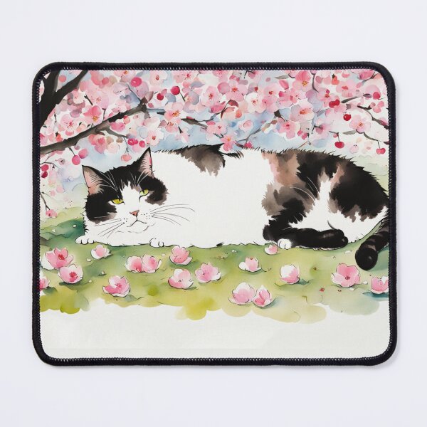 Artikelvorschau, Braune Blumen-Choker-Katze entworfen und verkauft von YukiKenji.