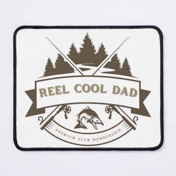 Item preview, Reel Cool Dad Club: Fishing Pun designed and sold by juliaplusgents.