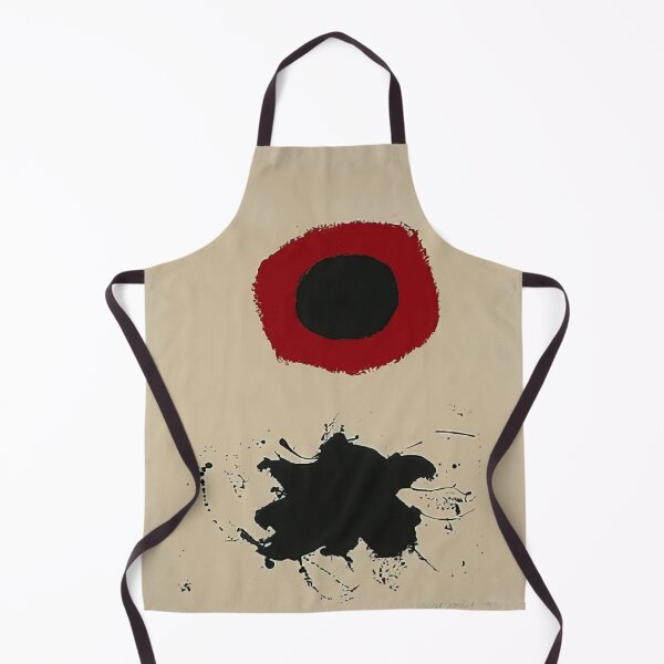 Item preview, Adolph Gottlieb white ground red designed and sold by NasriART.