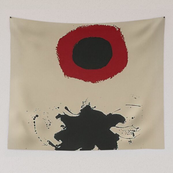 Item preview,  Adolph Gottlieb white ground red designed and sold by NasriART.