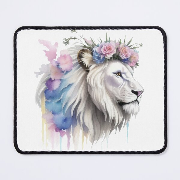 Item preview, white lion designed and sold by Harmonysens.