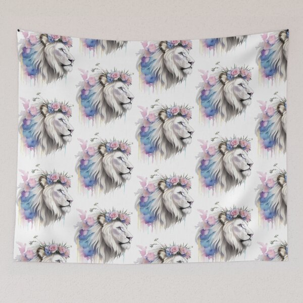 Item preview, white lion designed and sold by Harmonysens.