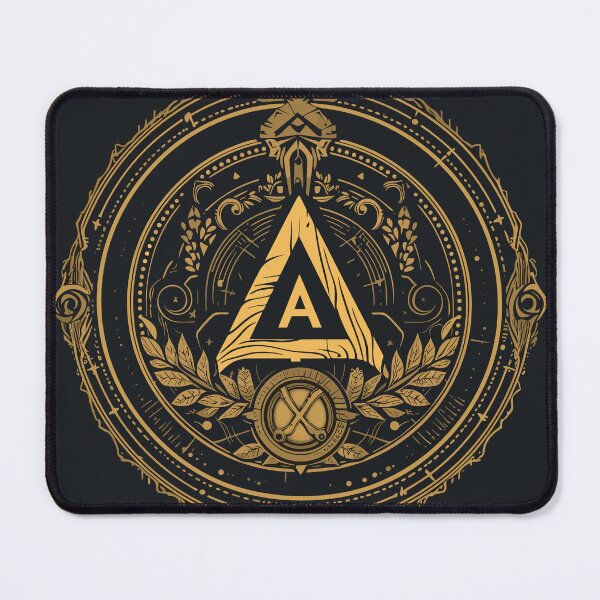 Item preview, Anarchy Black & Yellow Emblem designed and sold by AphexBrand.
