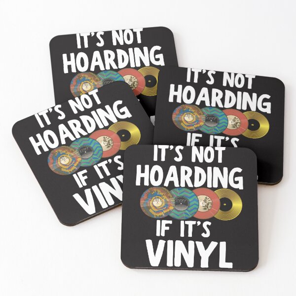 Item preview, It's Not Hoarding If It's Vinyl Record Collector Music Retro DJ designed and sold by MagicSD Designs.