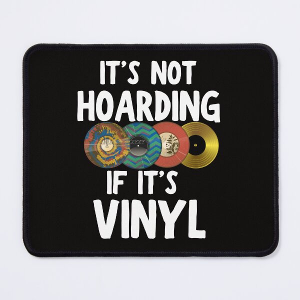 Item preview, It's Not Hoarding If It's Vinyl Record Collector Music Retro DJ designed and sold by MagicSD Designs.