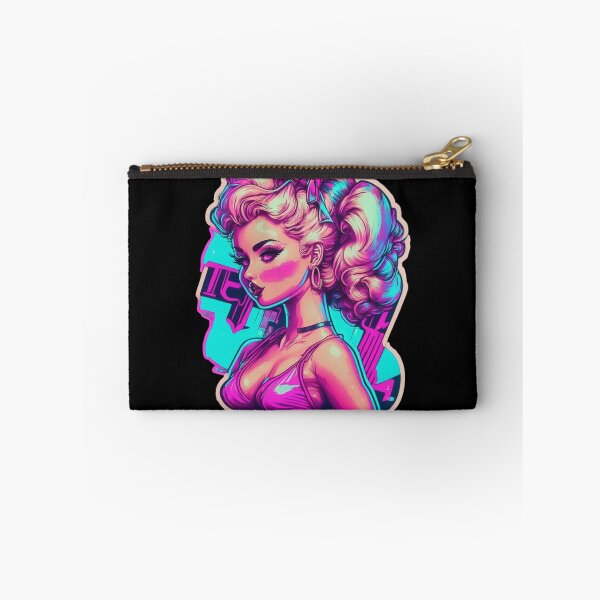 Item preview, Vintage Synth Pin Up Girl designed and sold by Mlaniel.