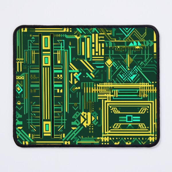 Item preview, Geometric pattern like a circuit board 2 designed and sold by etherElric.