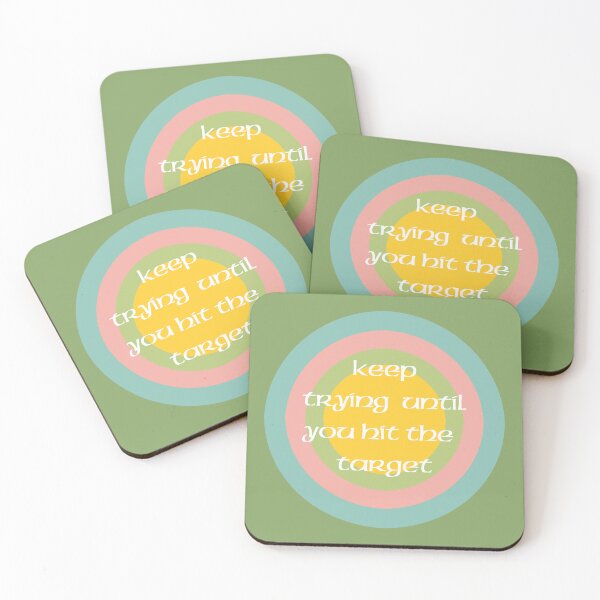 Item preview, Hit Your Target - Archery Retro Vintage Colorful Pastel designed and sold by RoseGenuine.