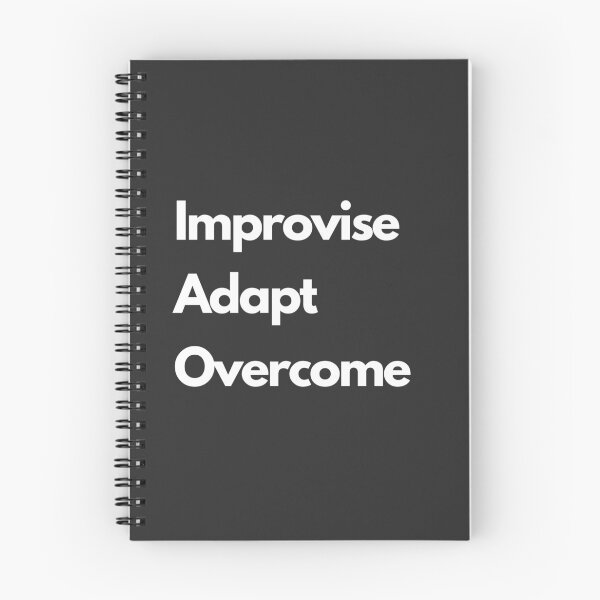 Item preview, Improvise, adapt, overcome! designed and sold by LufiasArts.