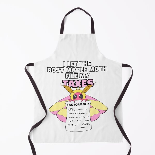 Item preview, Rosy Maple Moth Taxes designed and sold by themothlord.