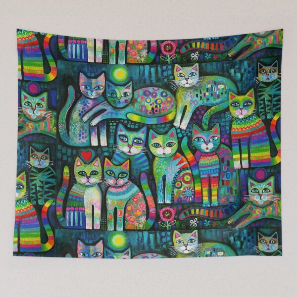 Item preview, Fancy Cats designed and sold by Karin Zeller.