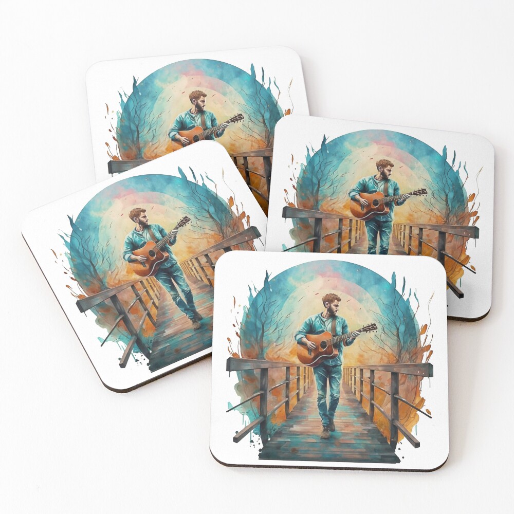Item preview, Coasters (Set of 4) designed and sold by NotesForMusic.