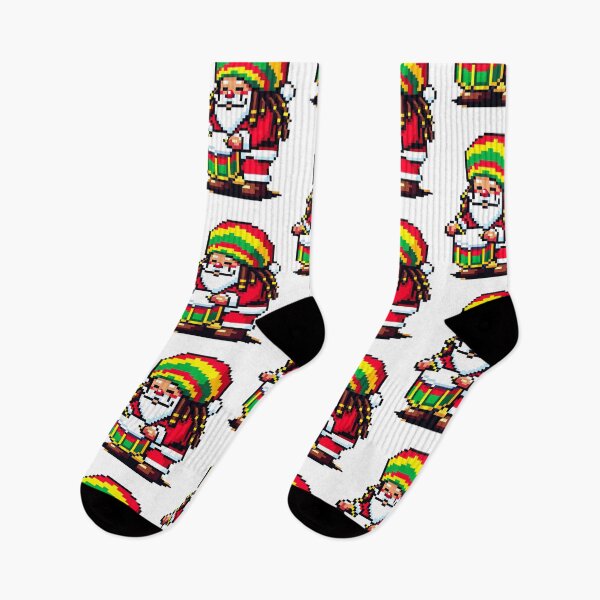 Item preview, Reggae Rhythms with Santa - Christmas Beat designed and sold by PixelPunkster.