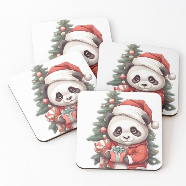 Artikelvorschau, Baby-Panda-Weihnachtsmann entworfen und verkauft von HOMETOWN86.