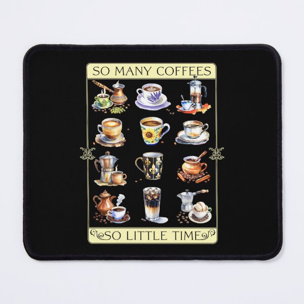 Item preview, So many coffees, so little time designed and sold by Peregrinus Creative.