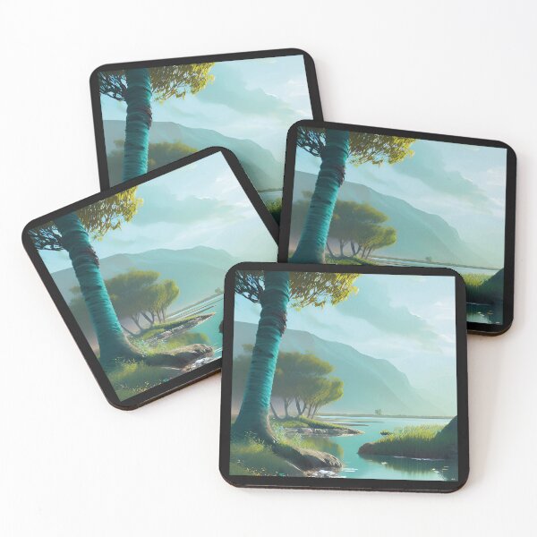 Item preview, Teal Landscape Design #1199 designed and sold by topzmart.