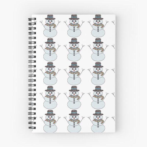 Aperçu de l'œuvre Bonhomme de neige au crochet (motif blanc) créée et vendue par 13mtm80-Designs.