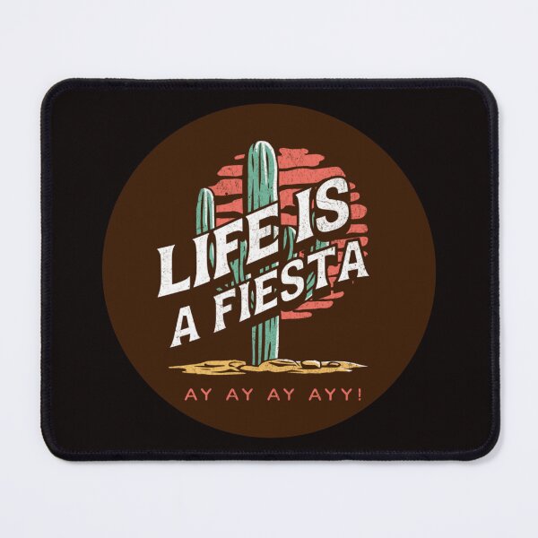 Item preview, LIFE IS A FIESTA! designed and sold by RuralGlamour.
