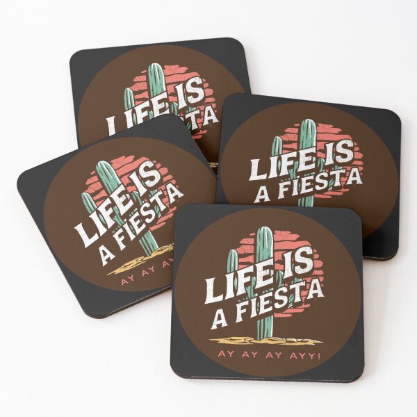 Item preview, LIFE IS A FIESTA! designed and sold by RuralGlamour.
