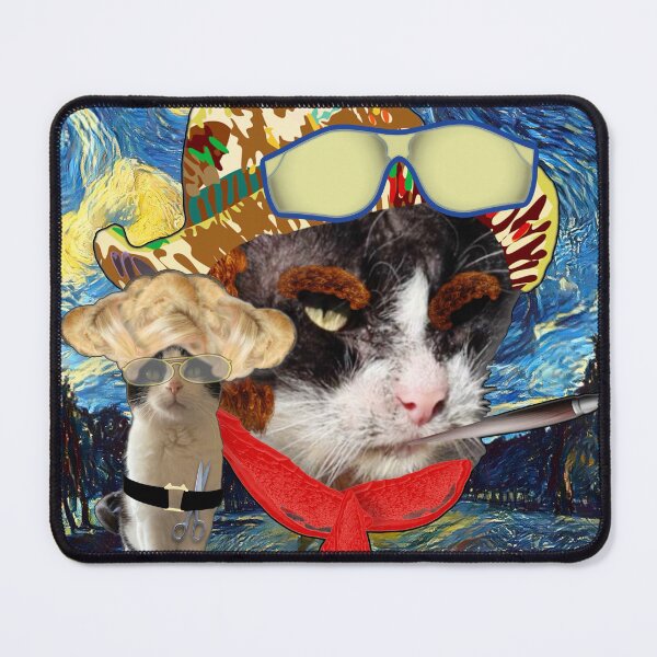 Item preview, Zora’s Starry night kitties designed and sold by zorasfurrstudio.