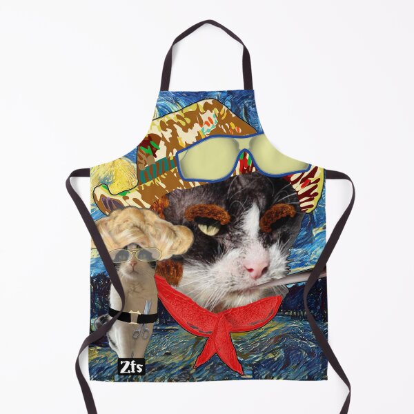 Item preview, Zora’s Starry night kitties designed and sold by zorasfurrstudio.