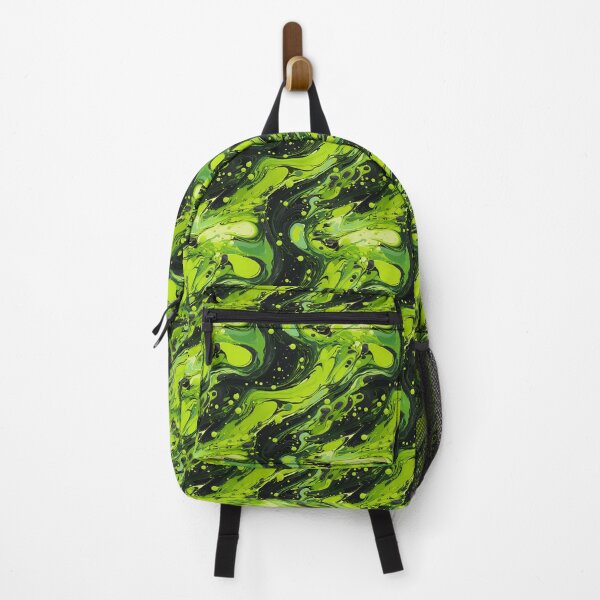 Item preview, Post-Apocalyptic Radioactive Lime Swirls: Street Art Chaos designed and sold by polonuim210.