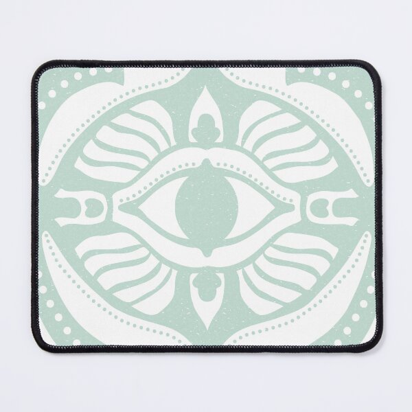 Item preview, Hamsa Lava - Snow + Mint designed and sold by Irene Estelle.