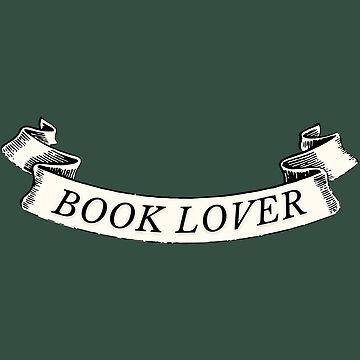 Artwork thumbnail, book lover vintage banner - dark by wildeloves