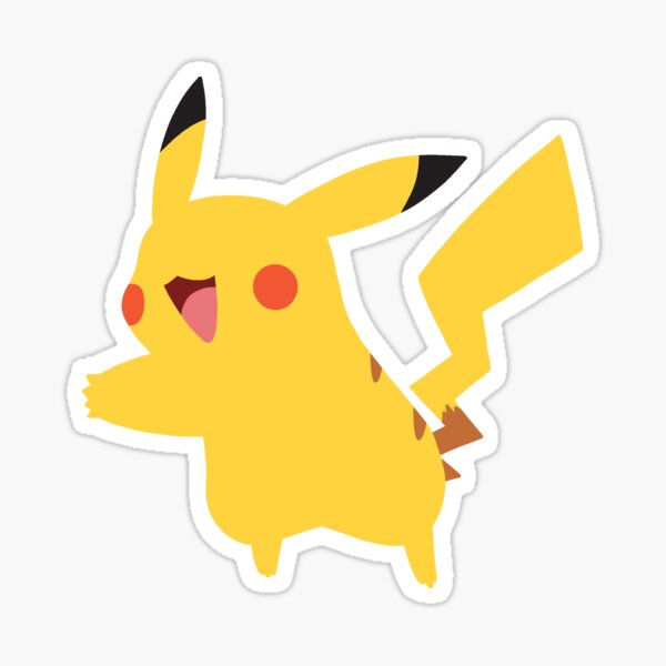 Tapis de souris Pikachu sur la vague pokemon manga anime - Tapis