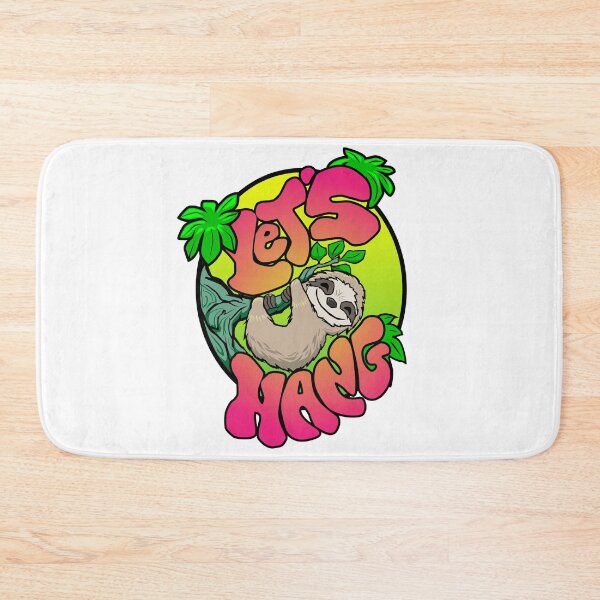 Item preview, Cute Sloth Let's Hang designed and sold by itsmidnight.